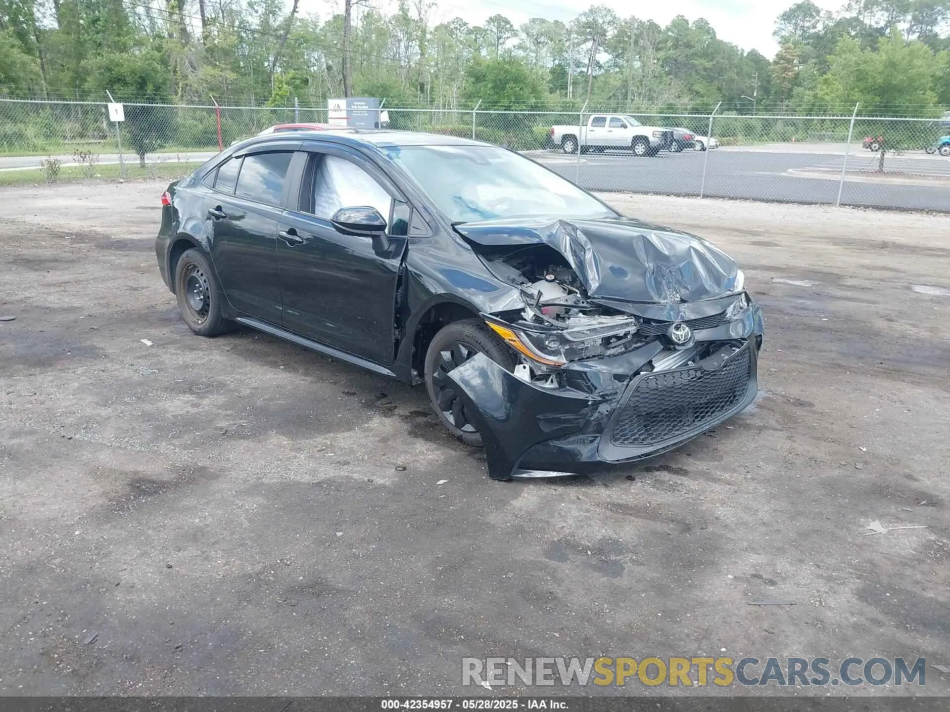 1 fotografías del automóvil dañado 5YFEPMAE7NP310856 TOYOTA COROLLA 2022