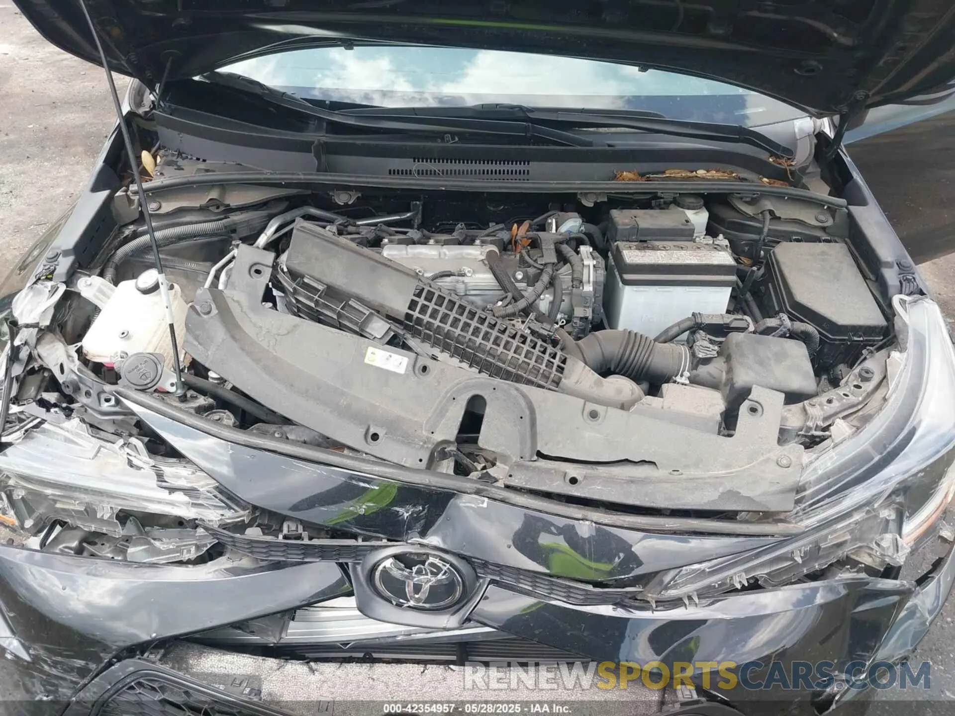 10 fotografías del automóvil dañado 5YFEPMAE7NP310856 TOYOTA COROLLA 2022