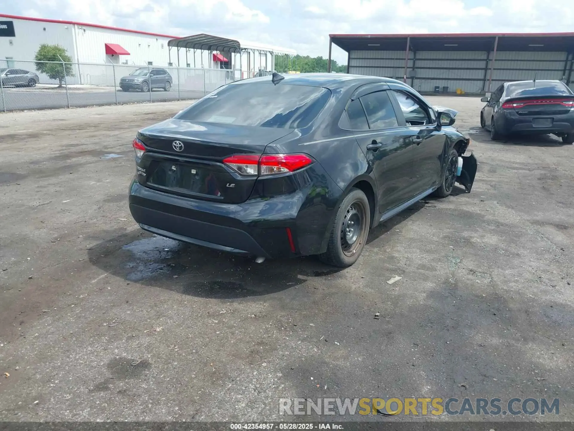 4 fotografías del automóvil dañado 5YFEPMAE7NP310856 TOYOTA COROLLA 2022