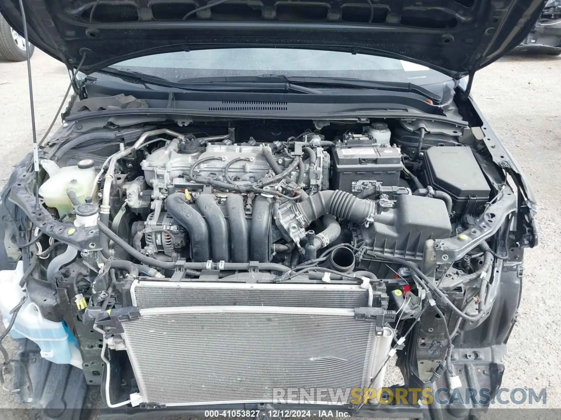 10 fotografías del automóvil dañado 5YFEPMAE7NP311070 TOYOTA COROLLA 2022