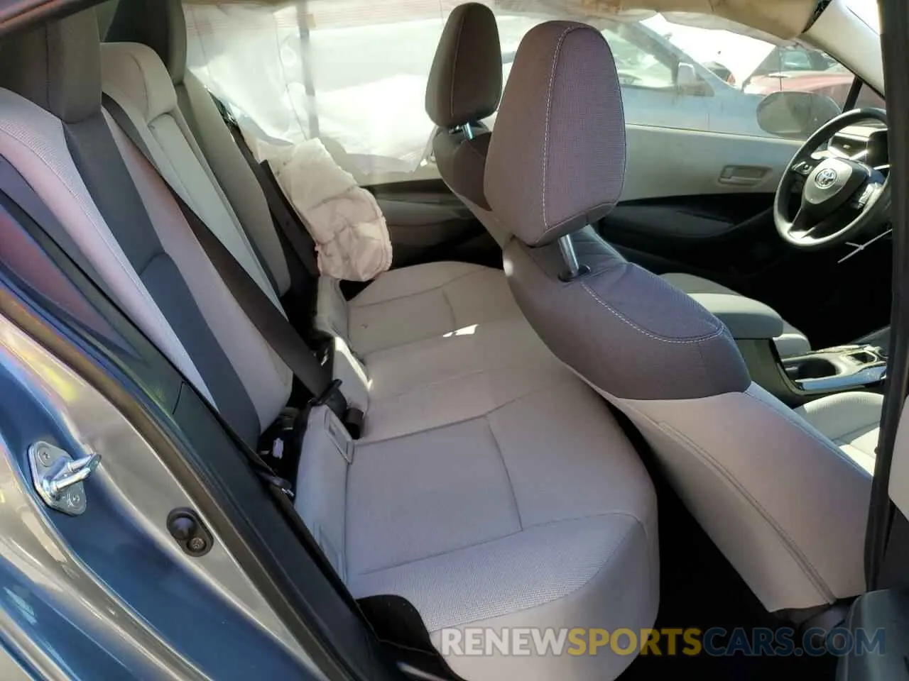 10 fotografías del automóvil dañado 5YFEPMAE7NP311375 TOYOTA COROLLA 2022