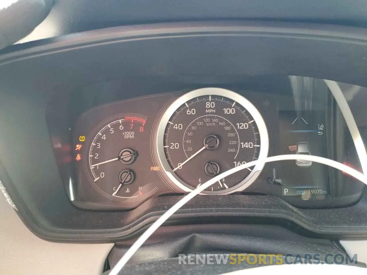 9 fotografías del automóvil dañado 5YFEPMAE7NP311375 TOYOTA COROLLA 2022