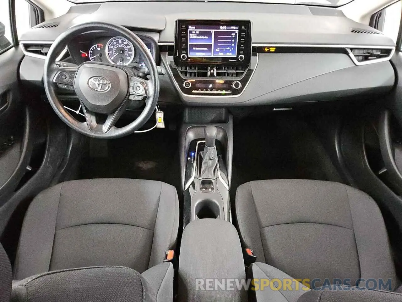 8 fotografías del automóvil dañado 5YFEPMAE7NP322439 TOYOTA COROLLA 2022