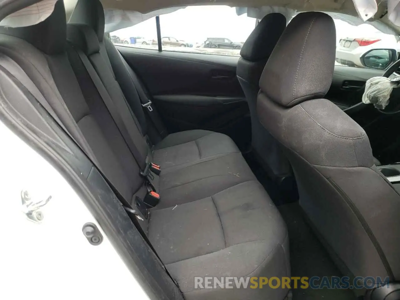 10 fotografías del automóvil dañado 5YFEPMAE7NP325633 TOYOTA COROLLA 2022