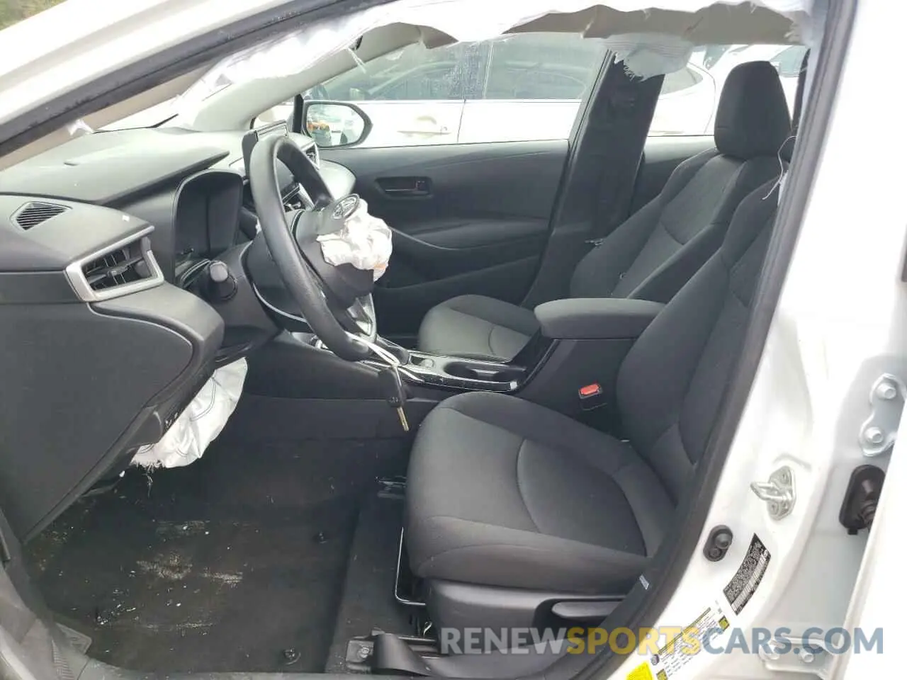 7 fotografías del automóvil dañado 5YFEPMAE7NP325633 TOYOTA COROLLA 2022
