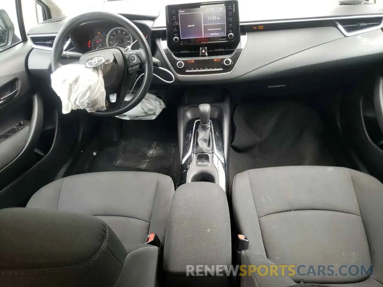 8 fotografías del automóvil dañado 5YFEPMAE7NP325633 TOYOTA COROLLA 2022