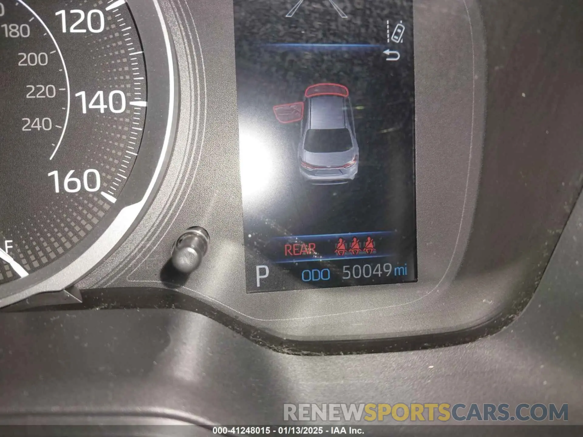 15 fotografías del automóvil dañado 5YFEPMAE7NP342920 TOYOTA COROLLA 2022