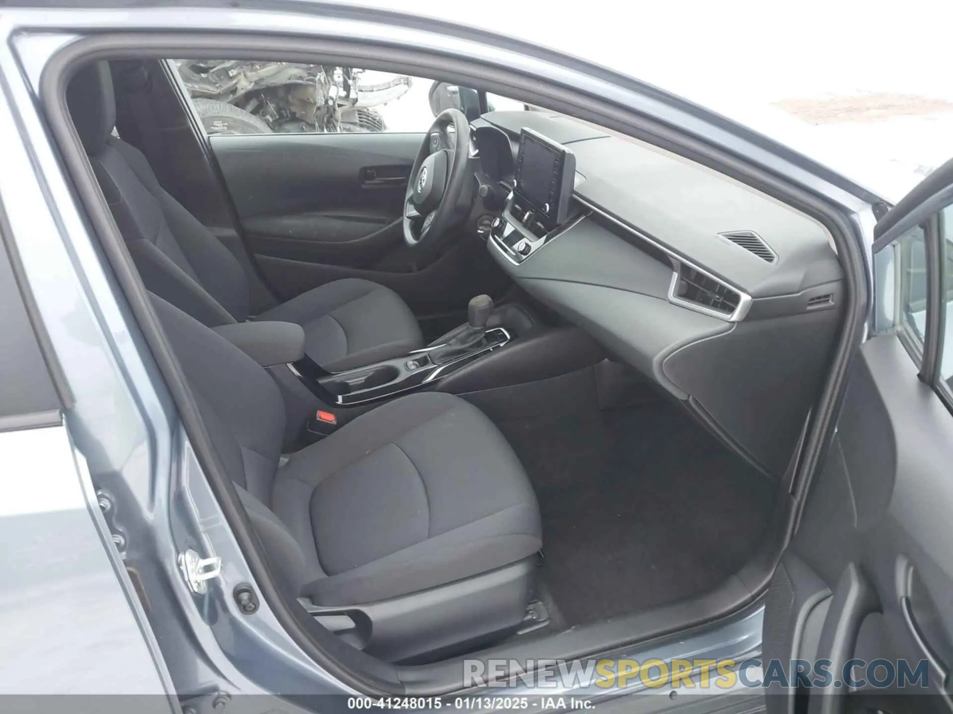5 fotografías del automóvil dañado 5YFEPMAE7NP342920 TOYOTA COROLLA 2022