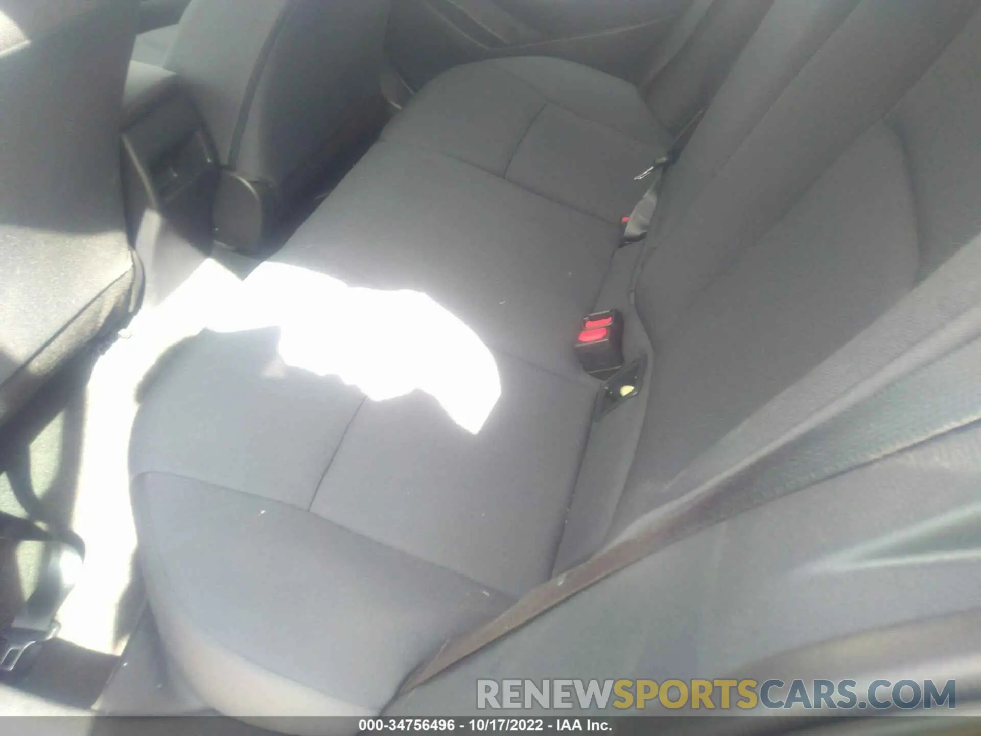 8 fotografías del automóvil dañado 5YFEPMAE7NP347485 TOYOTA COROLLA 2022