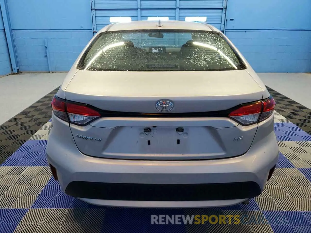 6 fotografías del automóvil dañado 5YFEPMAE7NP349933 TOYOTA COROLLA 2022