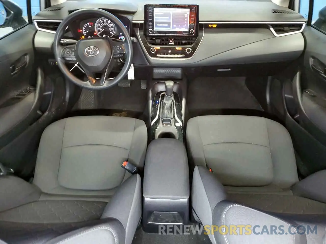 8 fotografías del automóvil dañado 5YFEPMAE7NP349933 TOYOTA COROLLA 2022
