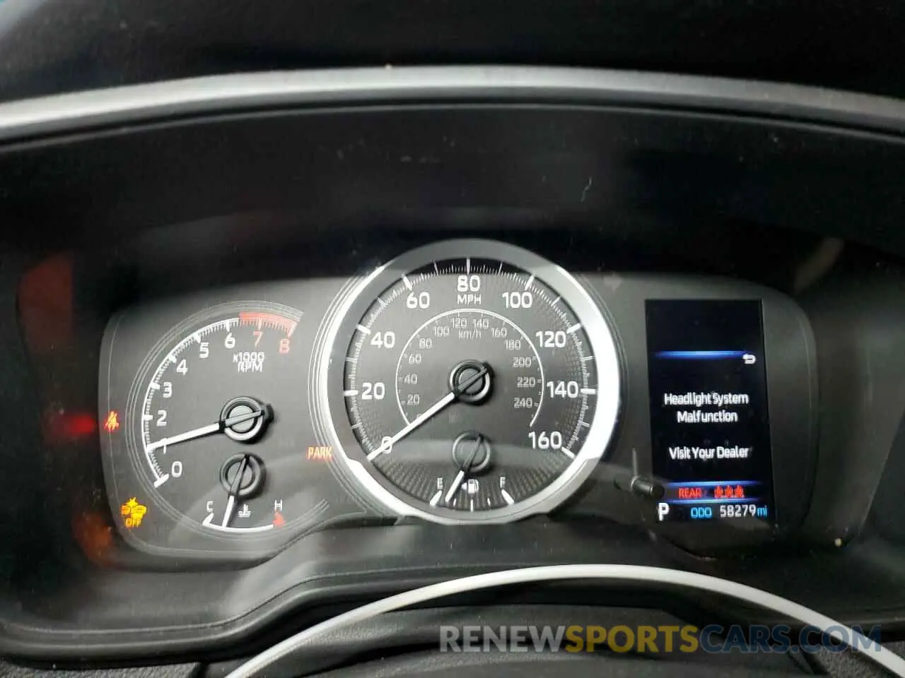 9 fotografías del automóvil dañado 5YFEPMAE7NP349933 TOYOTA COROLLA 2022