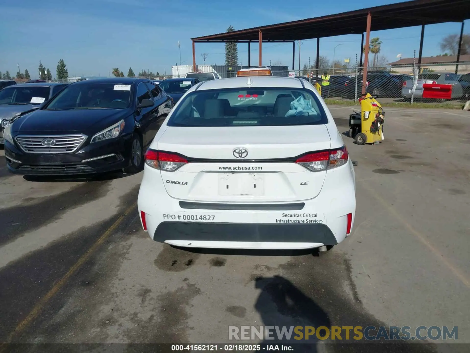 16 fotografías del automóvil dañado 5YFEPMAE7NP352511 TOYOTA COROLLA 2022