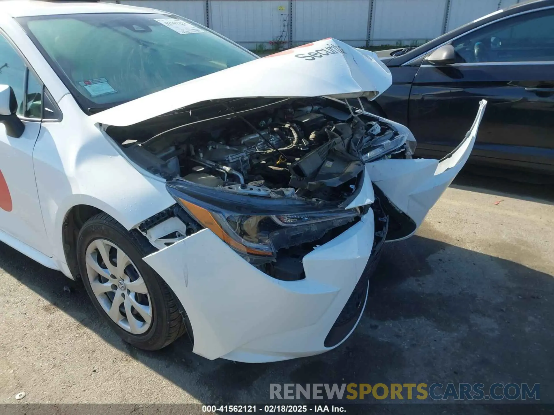 18 fotografías del automóvil dañado 5YFEPMAE7NP352511 TOYOTA COROLLA 2022