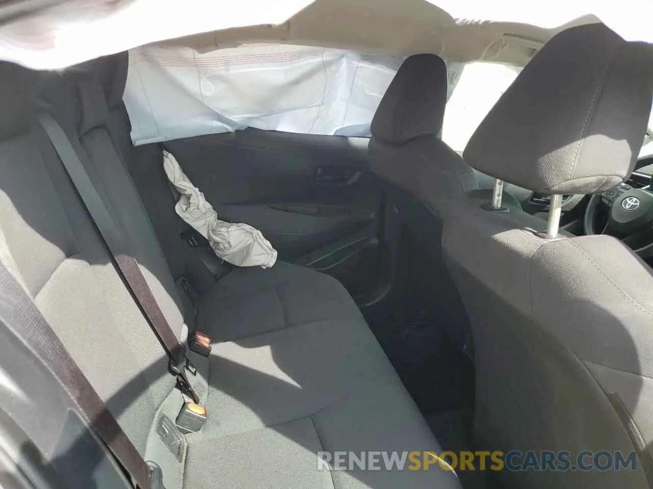 10 fotografías del automóvil dañado 5YFEPMAE7NP361192 TOYOTA COROLLA 2022