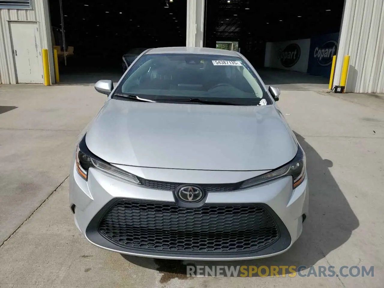 5 fotografías del automóvil dañado 5YFEPMAE7NP361192 TOYOTA COROLLA 2022
