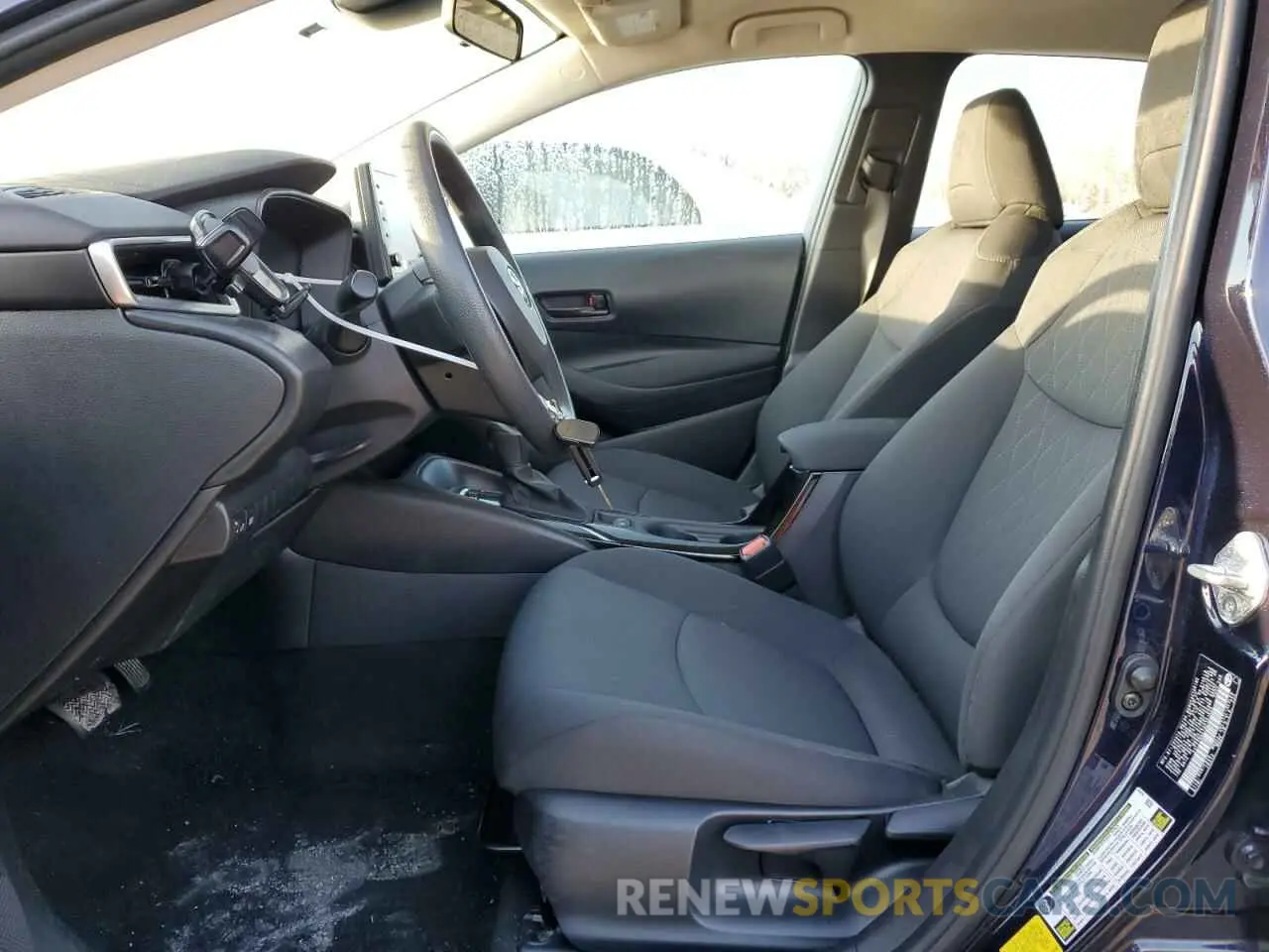 7 fotografías del automóvil dañado 5YFEPMAE7NP361600 TOYOTA COROLLA 2022