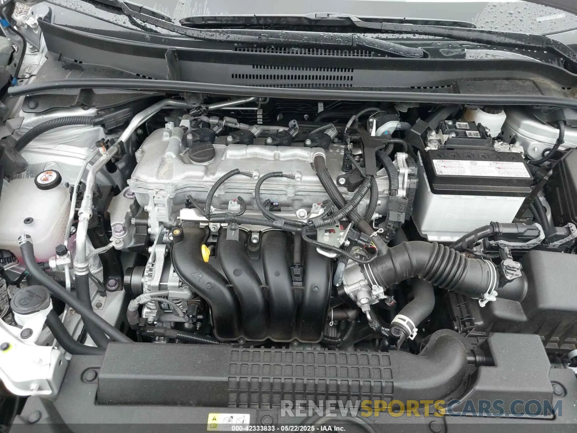 10 fotografías del automóvil dañado 5YFEPMAE7NP373259 TOYOTA COROLLA 2022