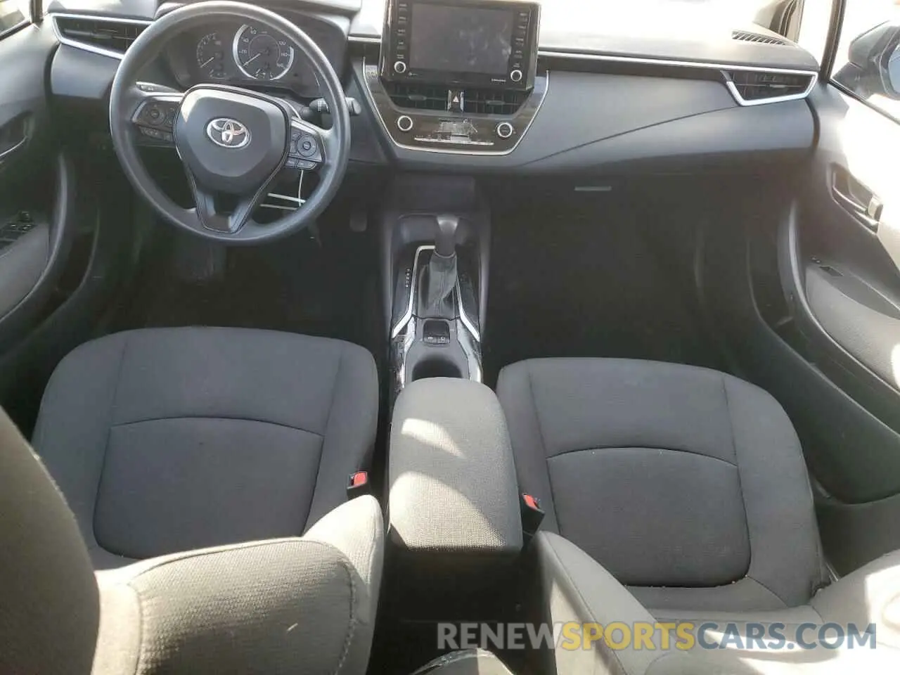 8 fotografías del automóvil dañado 5YFEPMAE7NP375979 TOYOTA COROLLA 2022