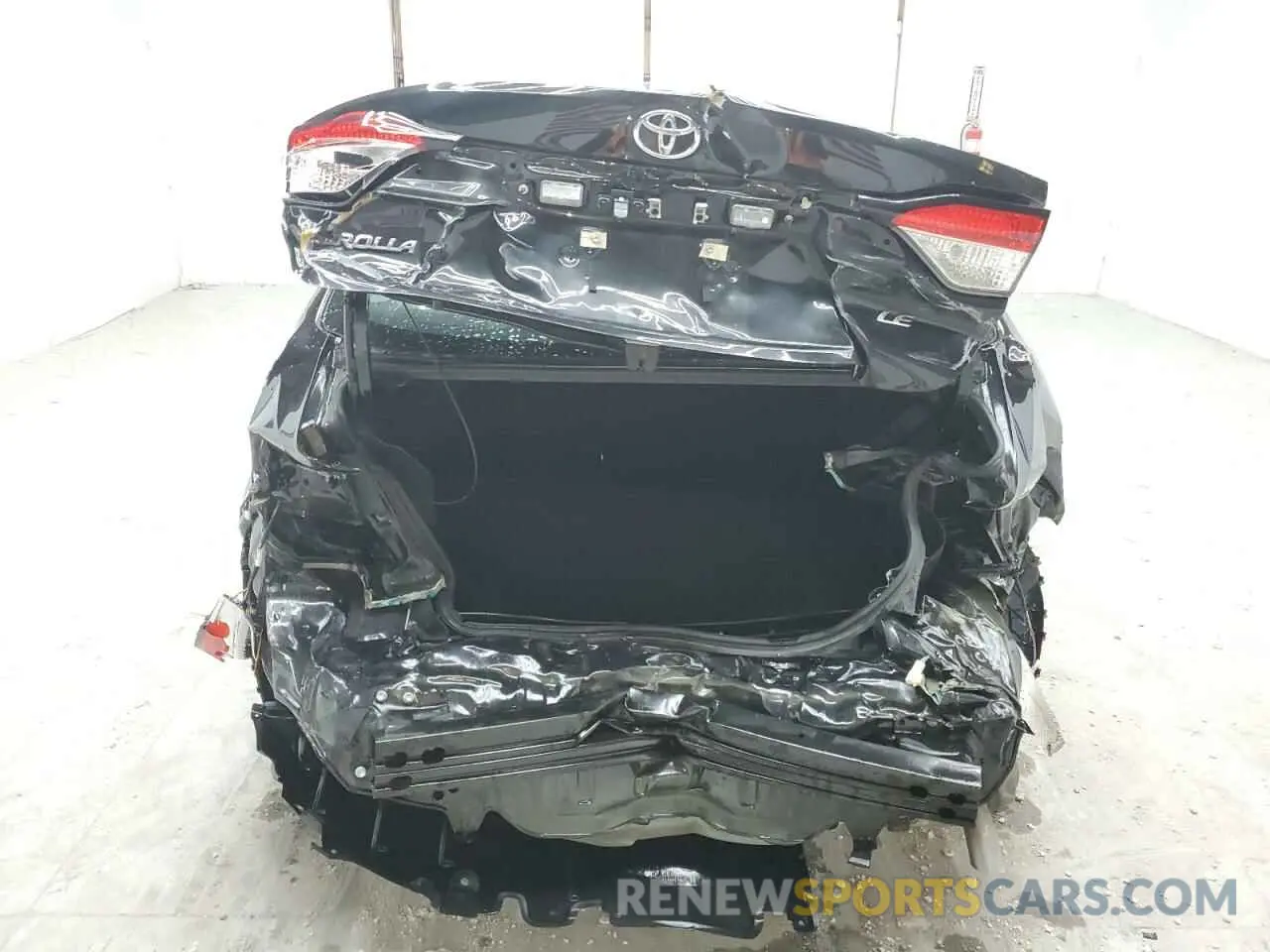6 fotografías del automóvil dañado 5YFEPMAE7NP376890 TOYOTA COROLLA 2022