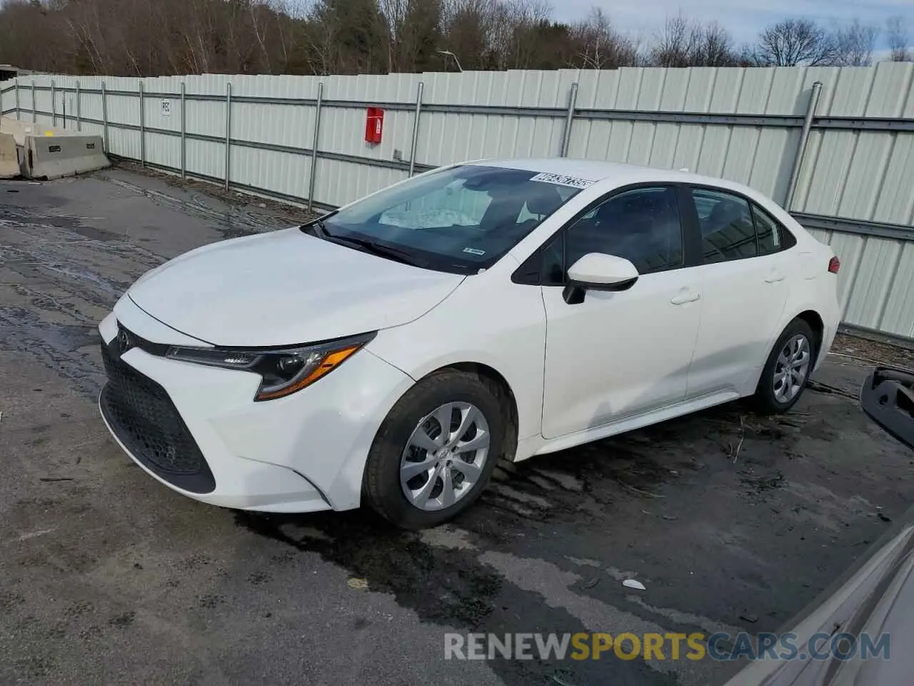 1 fotografías del automóvil dañado 5YFEPMAE7NP377490 TOYOTA COROLLA 2022