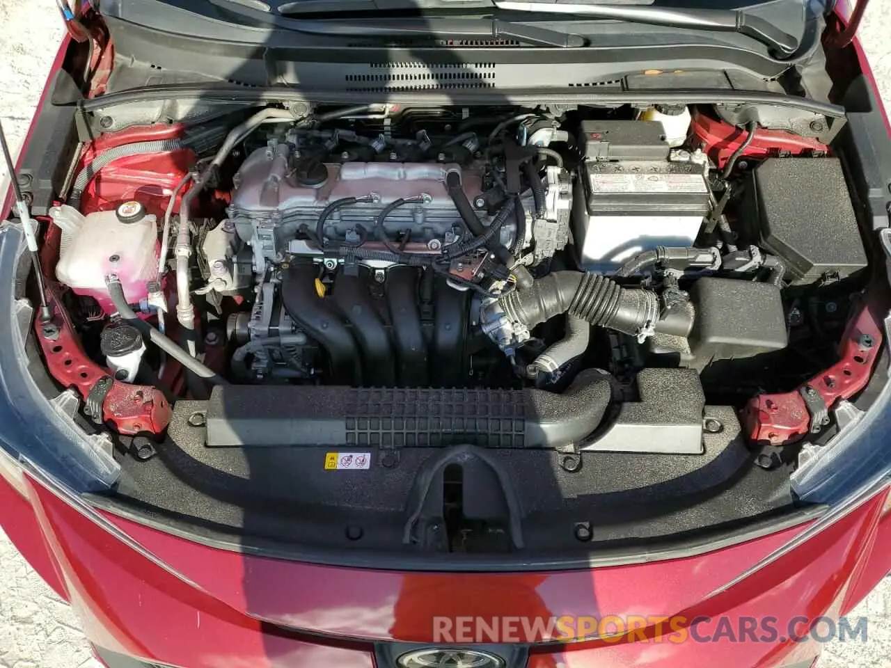 11 fotografías del automóvil dañado 5YFEPMAE7NP379983 TOYOTA COROLLA 2022