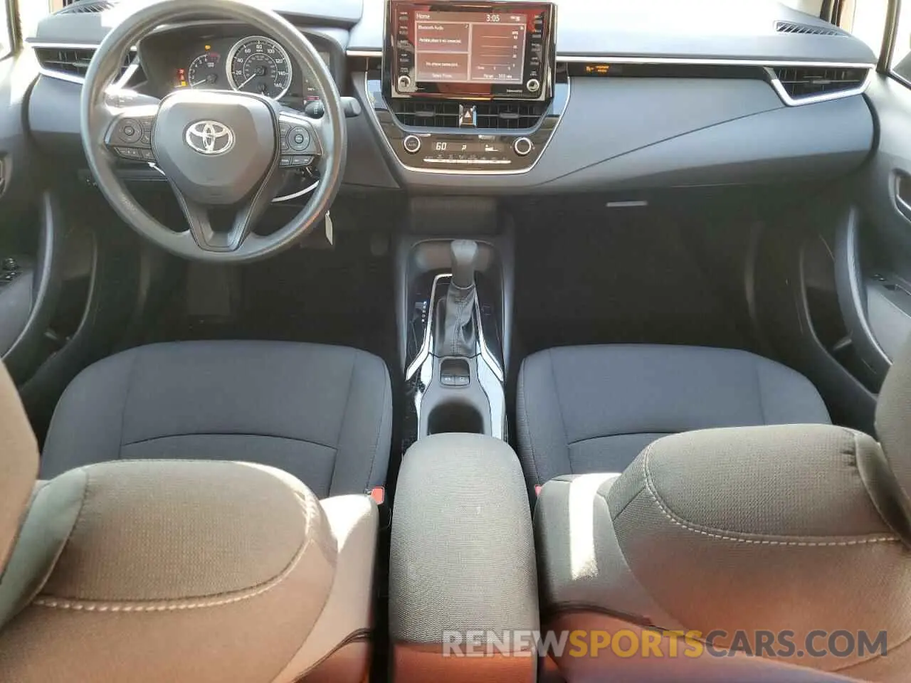 8 fotografías del automóvil dañado 5YFEPMAE7NP379983 TOYOTA COROLLA 2022