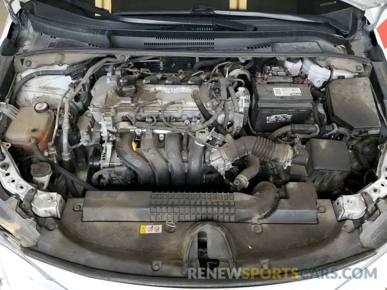 11 fotografías del automóvil dañado 5YFEPMAE7NP380289 TOYOTA COROLLA 2022