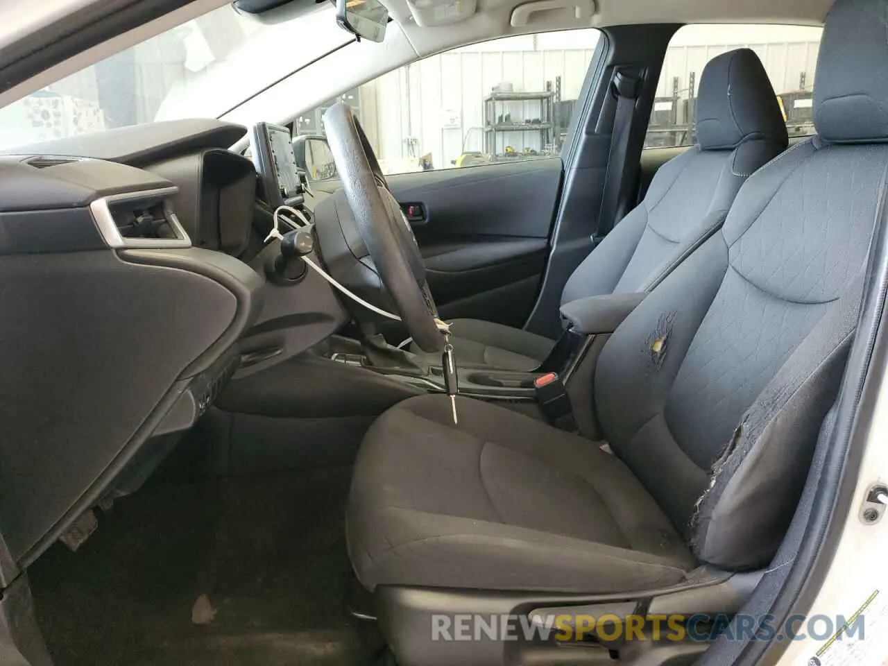 7 fotografías del automóvil dañado 5YFEPMAE7NP380289 TOYOTA COROLLA 2022