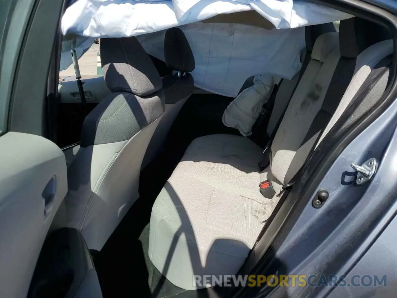 10 fotografías del automóvil dañado 5YFEPMAE7NP383953 TOYOTA COROLLA 2022