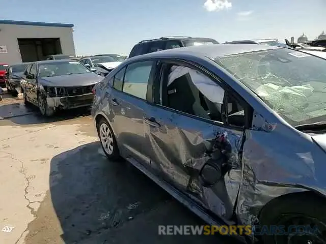 13 fotografías del automóvil dañado 5YFEPMAE7NP383953 TOYOTA COROLLA 2022