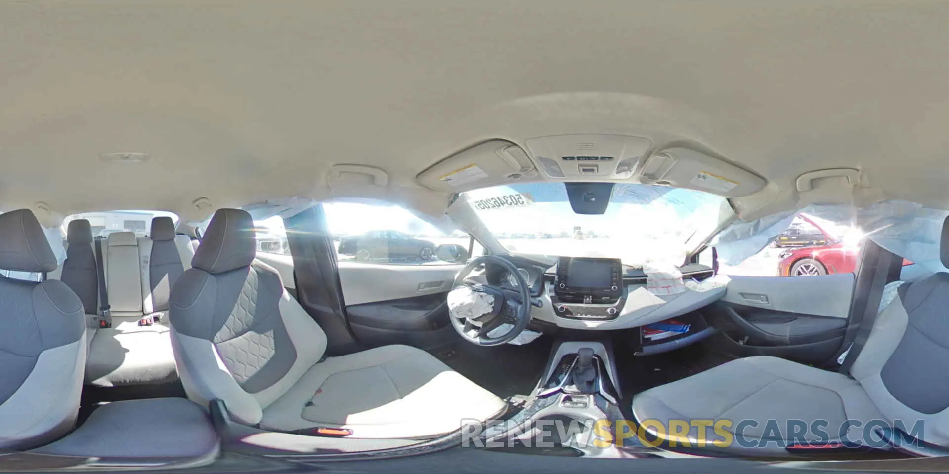 14 fotografías del automóvil dañado 5YFEPMAE7NP383953 TOYOTA COROLLA 2022