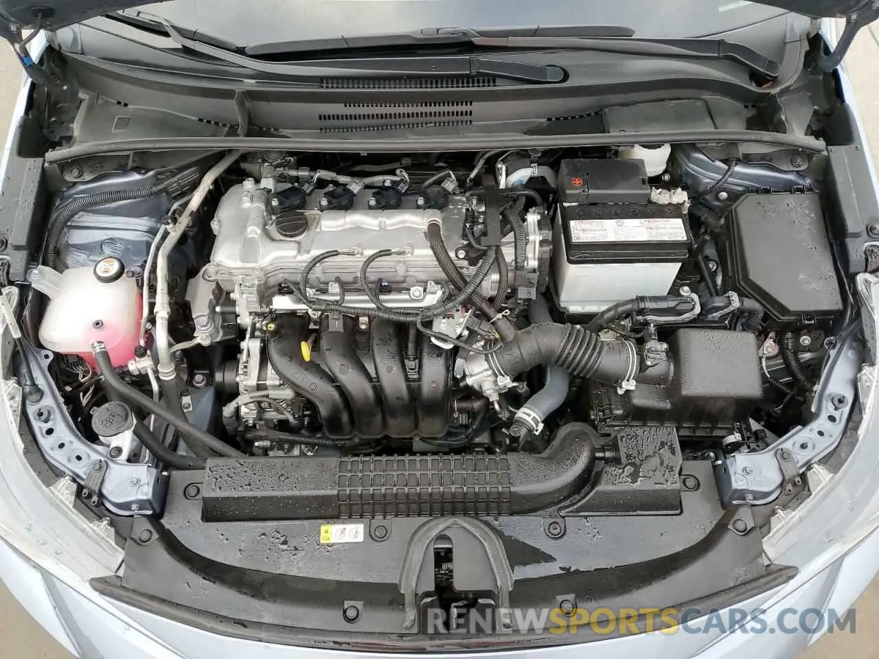 11 fotografías del automóvil dañado 5YFEPMAE7NP384780 TOYOTA COROLLA 2022