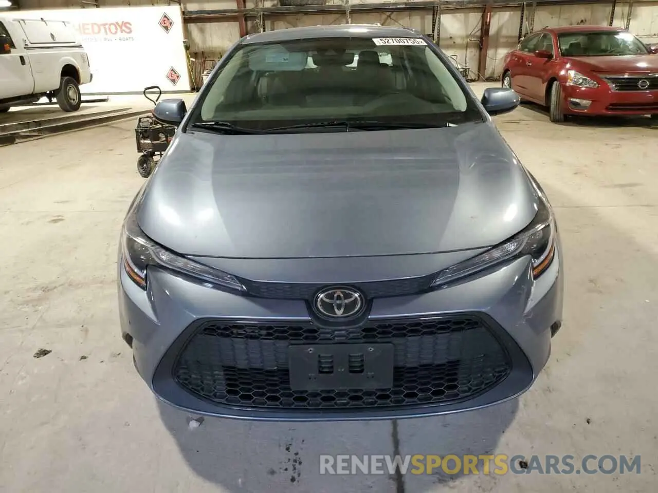 5 fotografías del automóvil dañado 5YFEPMAE7NP390501 TOYOTA COROLLA 2022