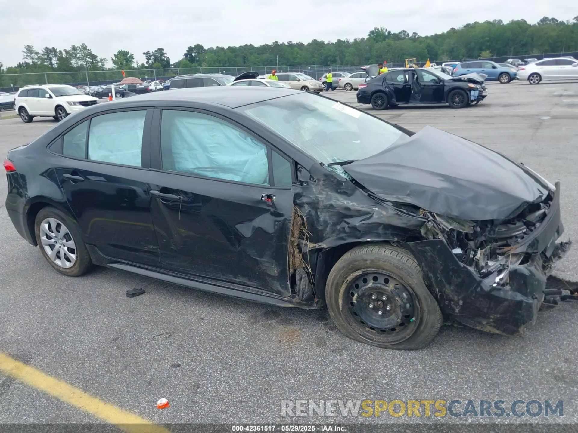 1 fotografías del automóvil dañado 5YFEPMAE7NP390966 TOYOTA COROLLA 2022