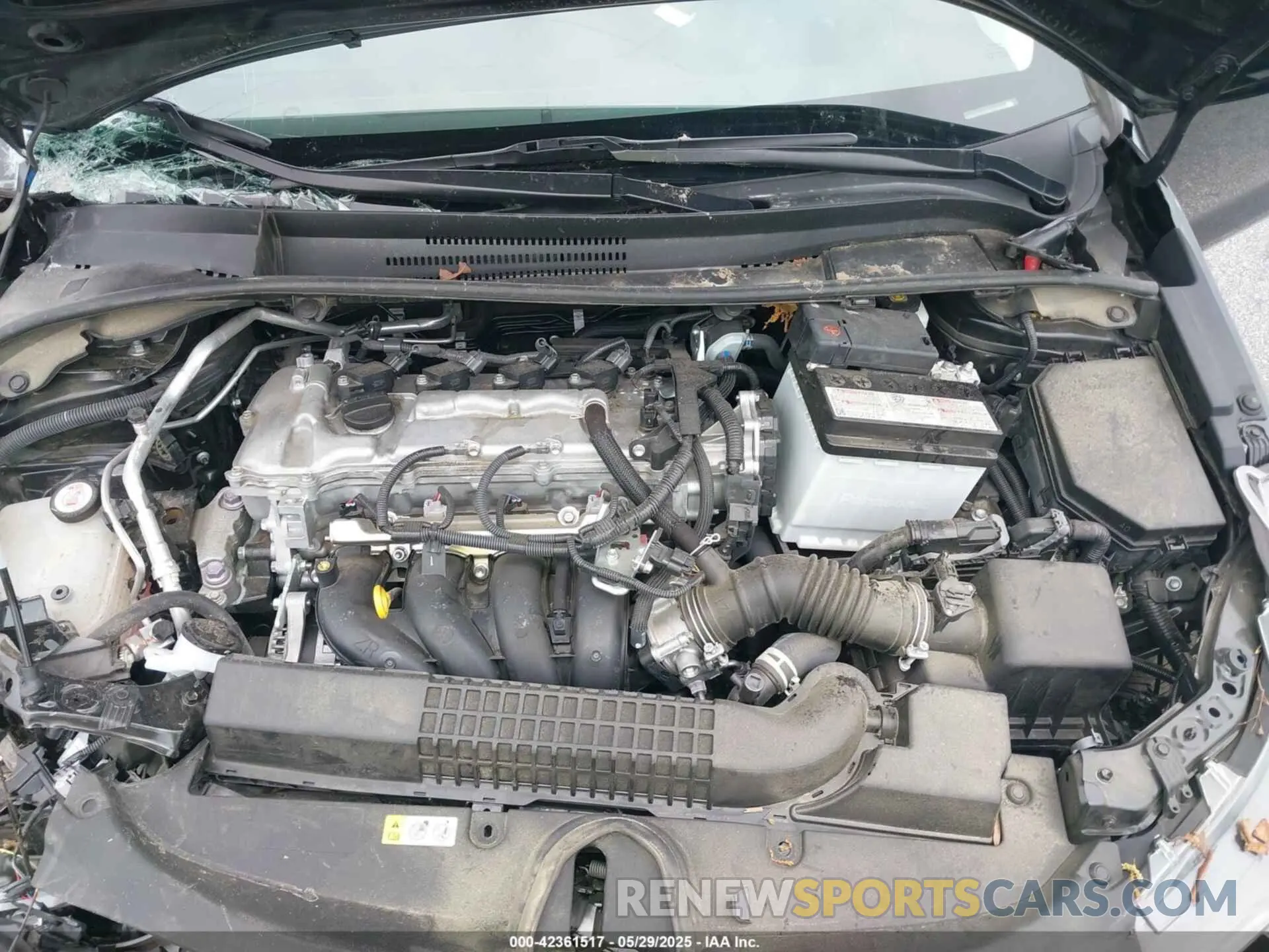 10 fotografías del automóvil dañado 5YFEPMAE7NP390966 TOYOTA COROLLA 2022