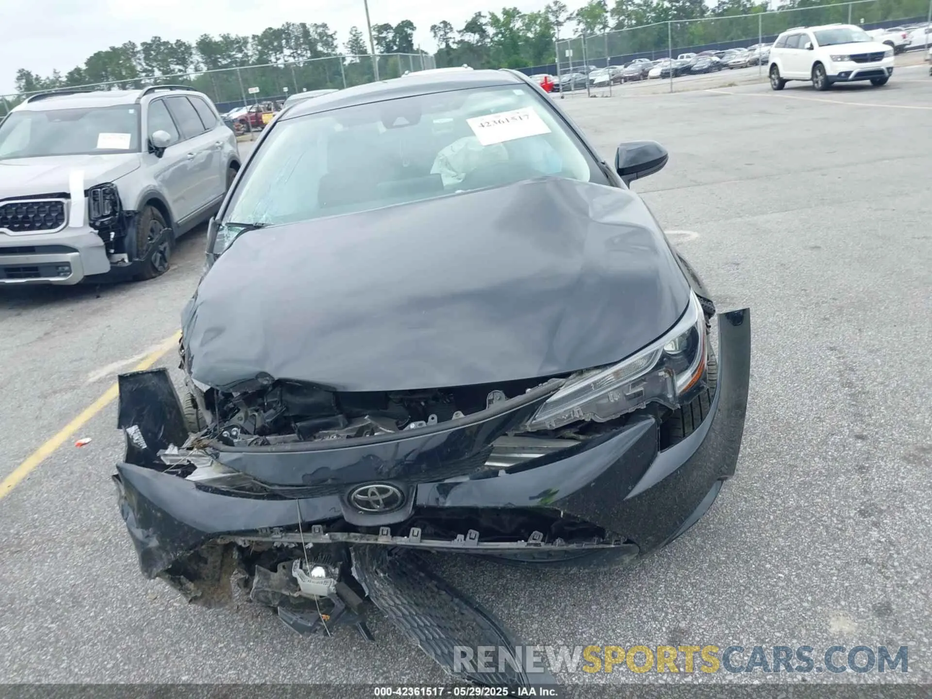 13 fotografías del automóvil dañado 5YFEPMAE7NP390966 TOYOTA COROLLA 2022
