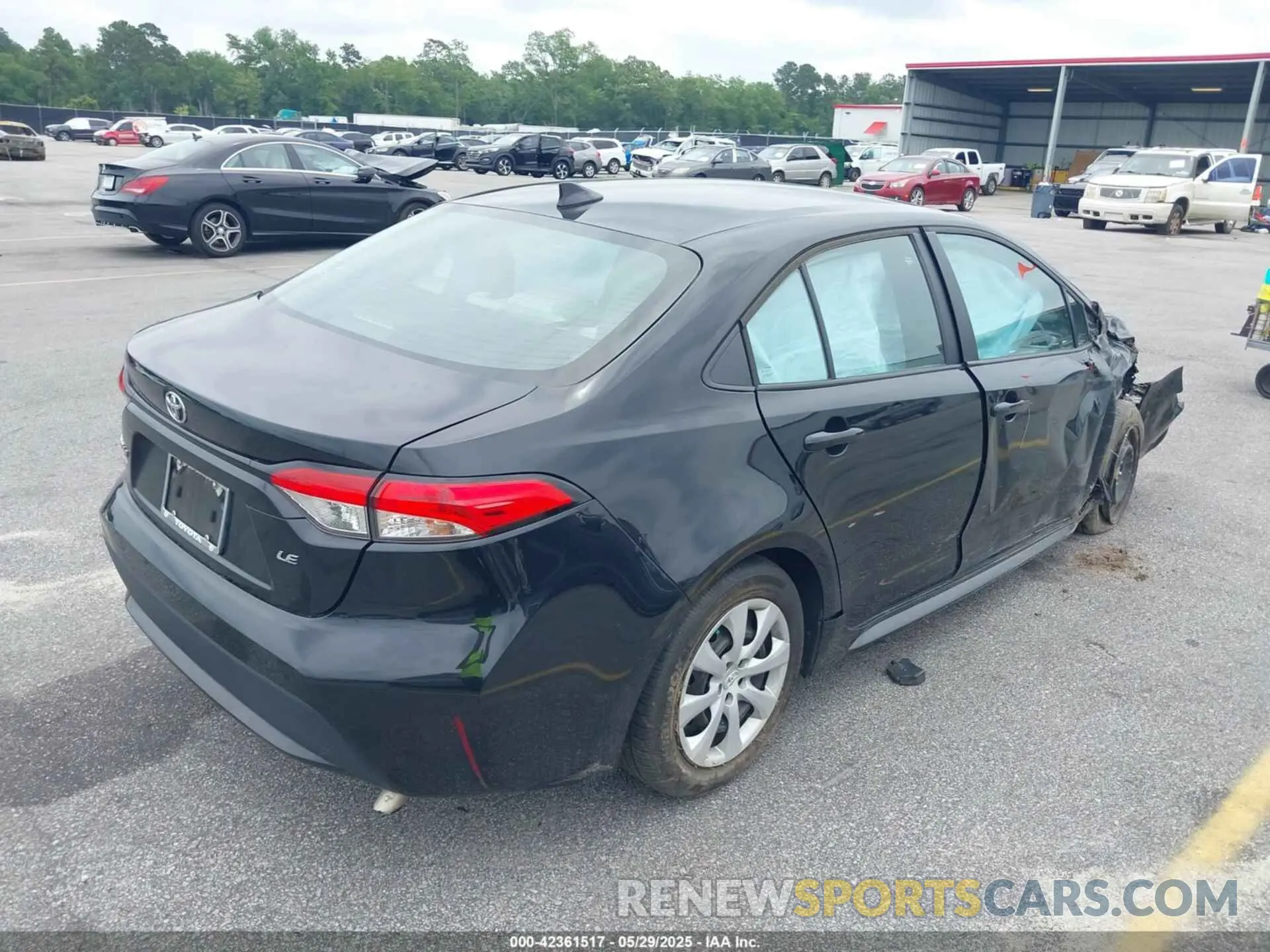 4 fotografías del automóvil dañado 5YFEPMAE7NP390966 TOYOTA COROLLA 2022