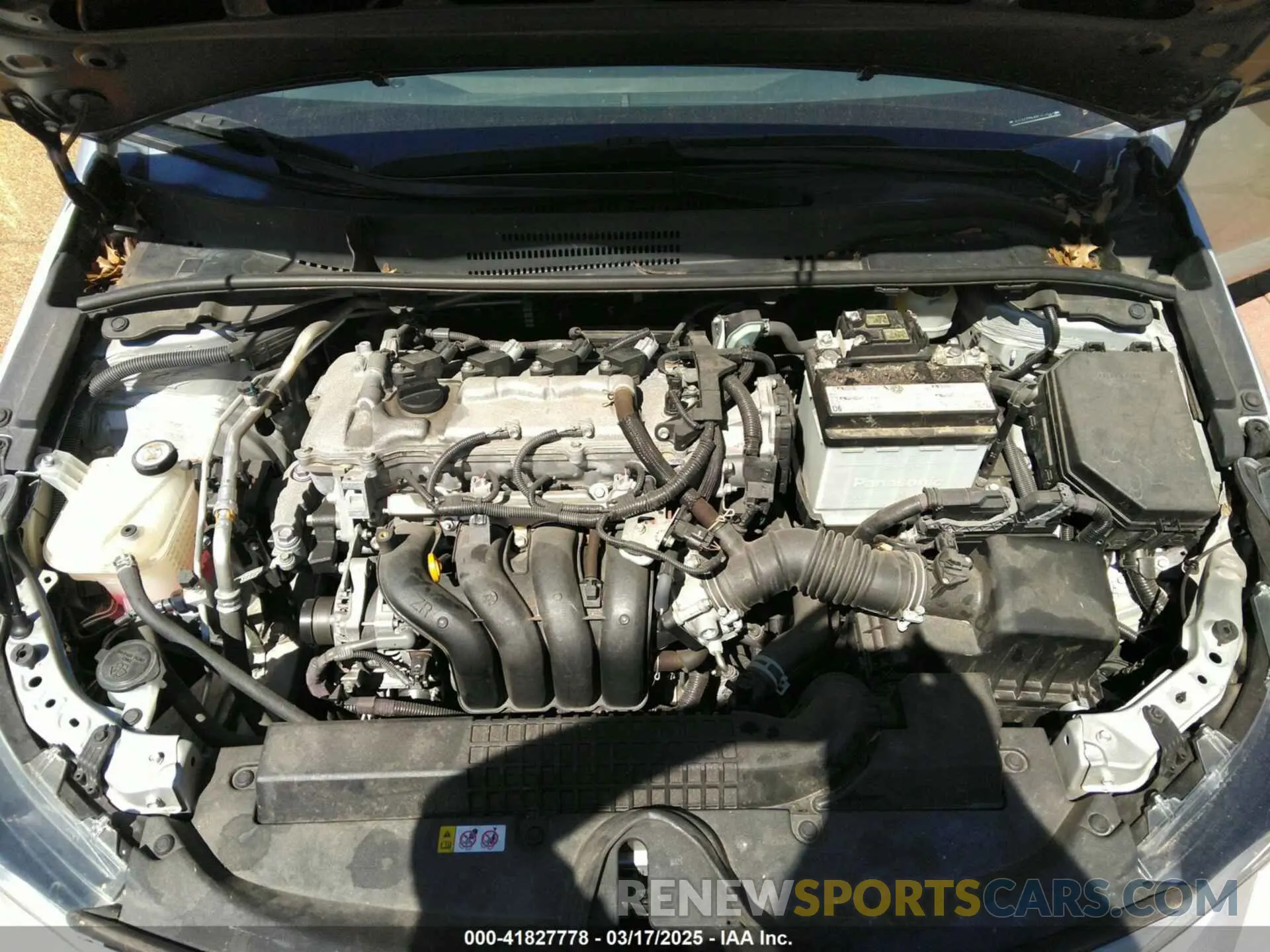 10 fotografías del automóvil dañado 5YFEPMAE8NP273025 TOYOTA COROLLA 2022