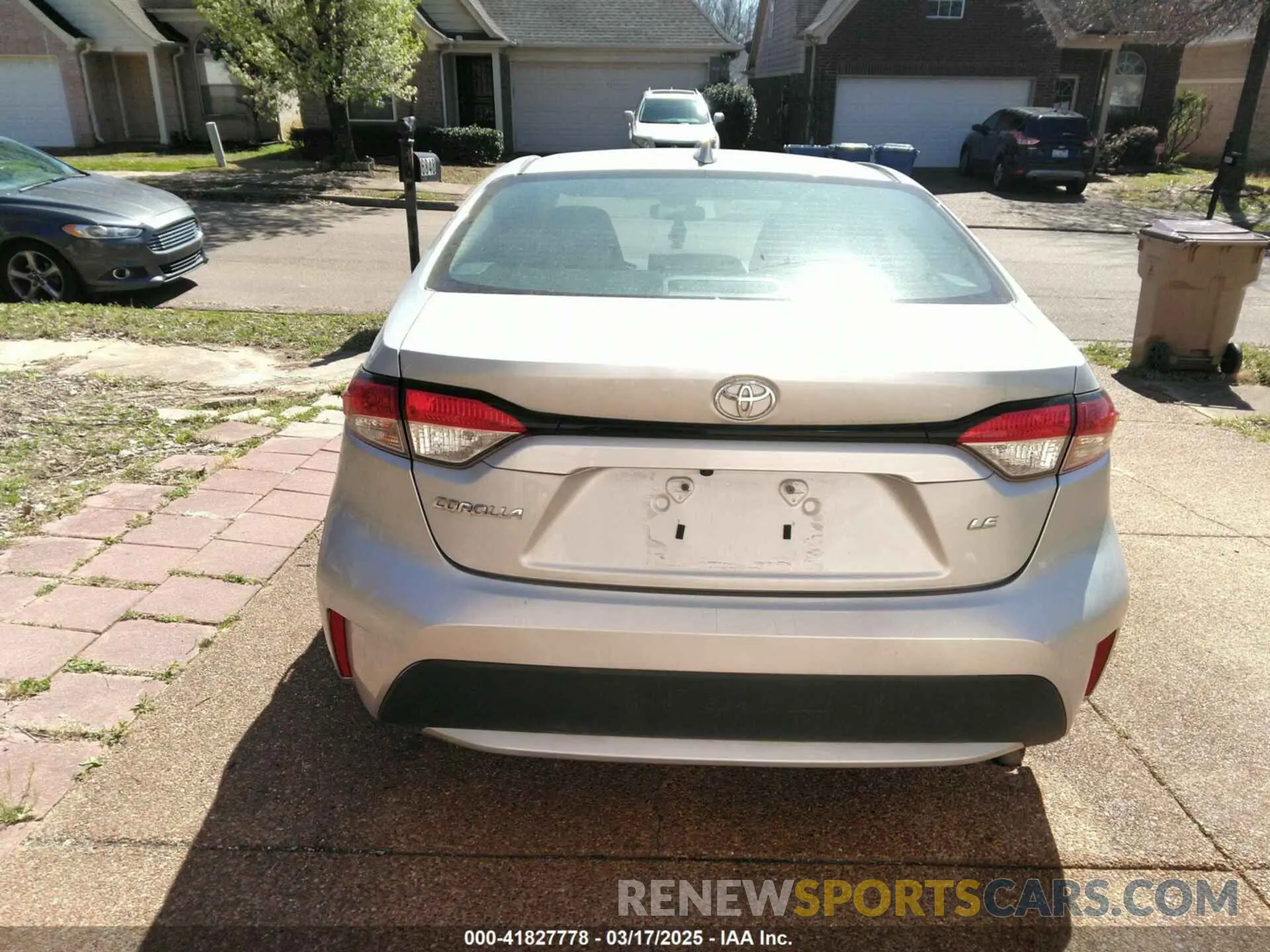 16 fotografías del automóvil dañado 5YFEPMAE8NP273025 TOYOTA COROLLA 2022
