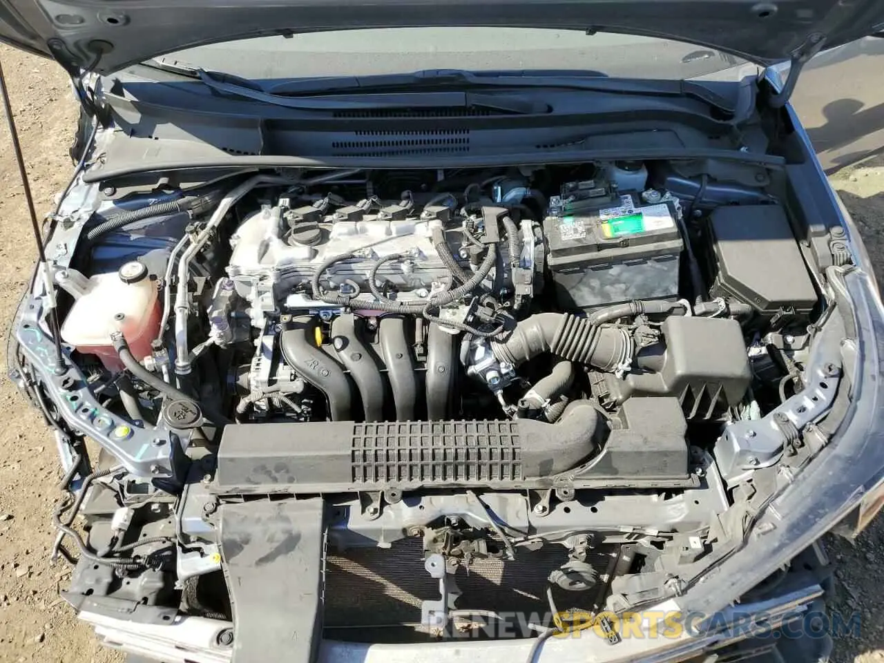 11 fotografías del automóvil dañado 5YFEPMAE8NP302958 TOYOTA COROLLA 2022