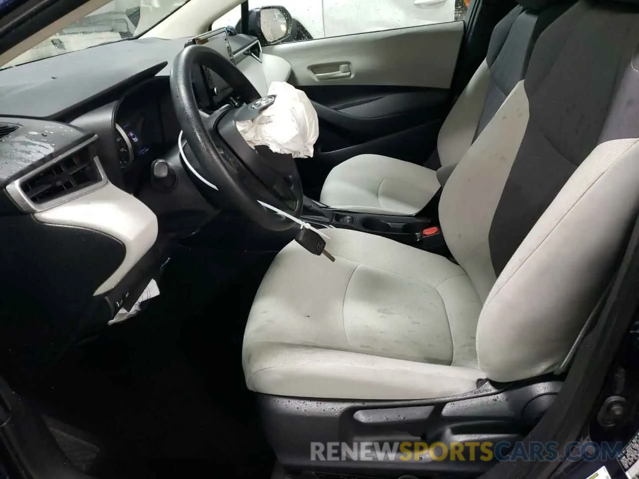 7 fotografías del automóvil dañado 5YFEPMAE8NP307870 TOYOTA COROLLA 2022