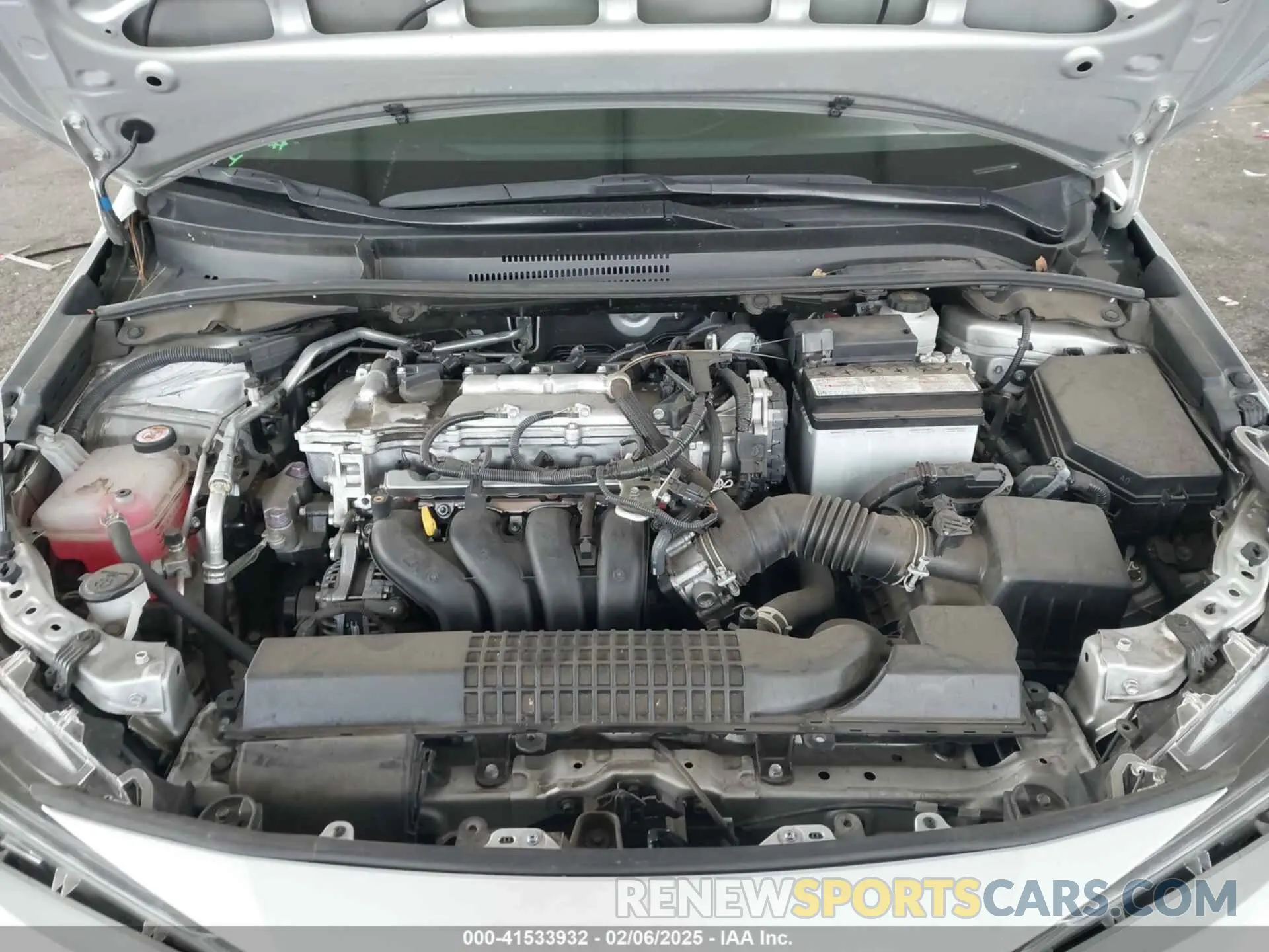 10 fotografías del automóvil dañado 5YFEPMAE8NP309246 TOYOTA COROLLA 2022