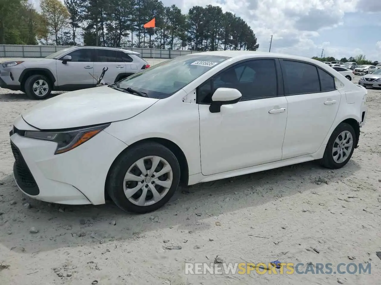 1 fotografías del automóvil dañado 5YFEPMAE8NP310722 TOYOTA COROLLA 2022