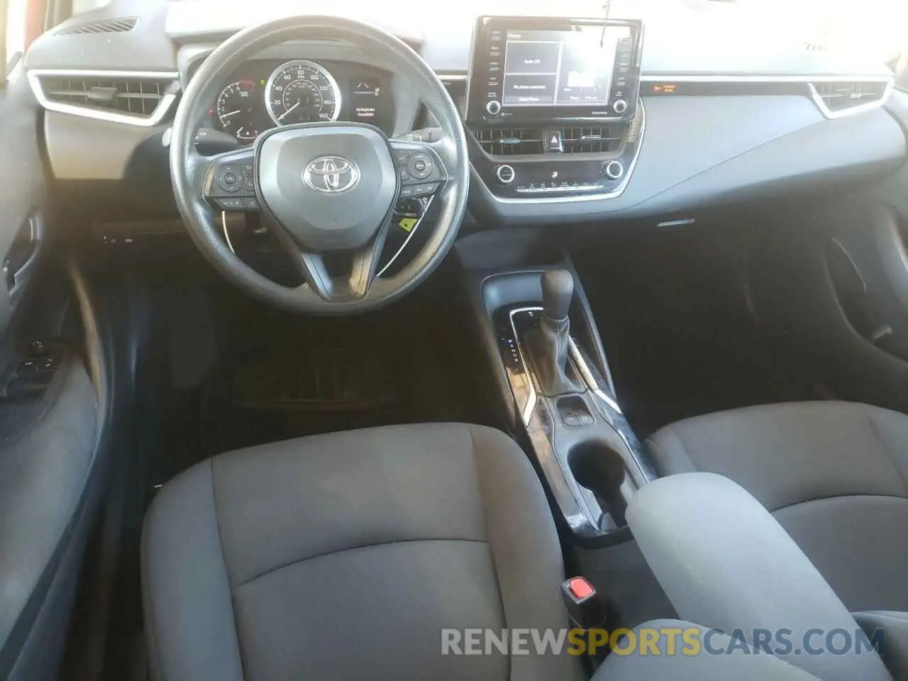 8 fotografías del automóvil dañado 5YFEPMAE8NP312390 TOYOTA COROLLA 2022