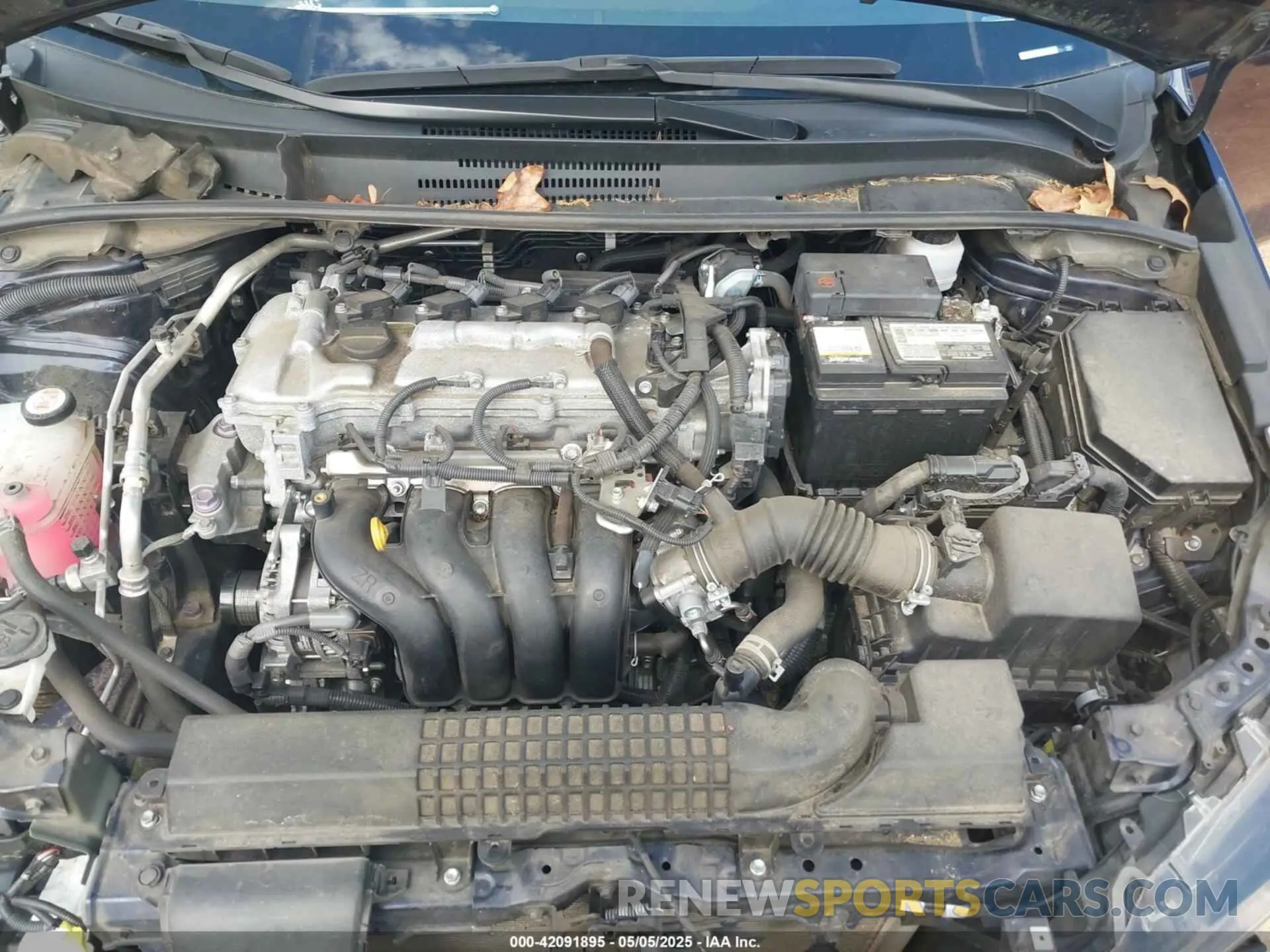 10 fotografías del automóvil dañado 5YFEPMAE8NP321767 TOYOTA COROLLA 2022