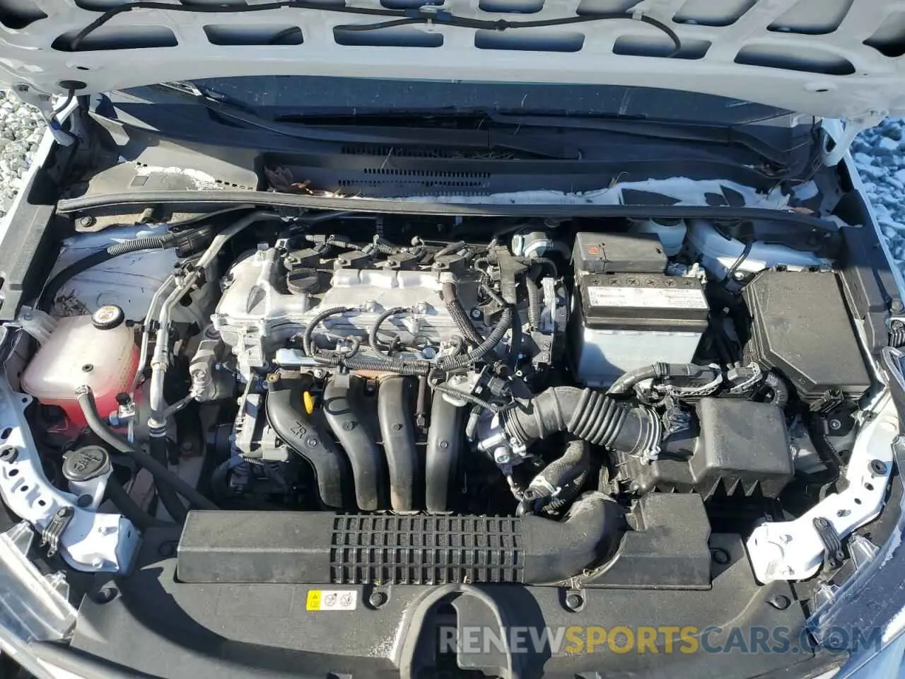 11 fotografías del automóvil dañado 5YFEPMAE8NP323972 TOYOTA COROLLA 2022