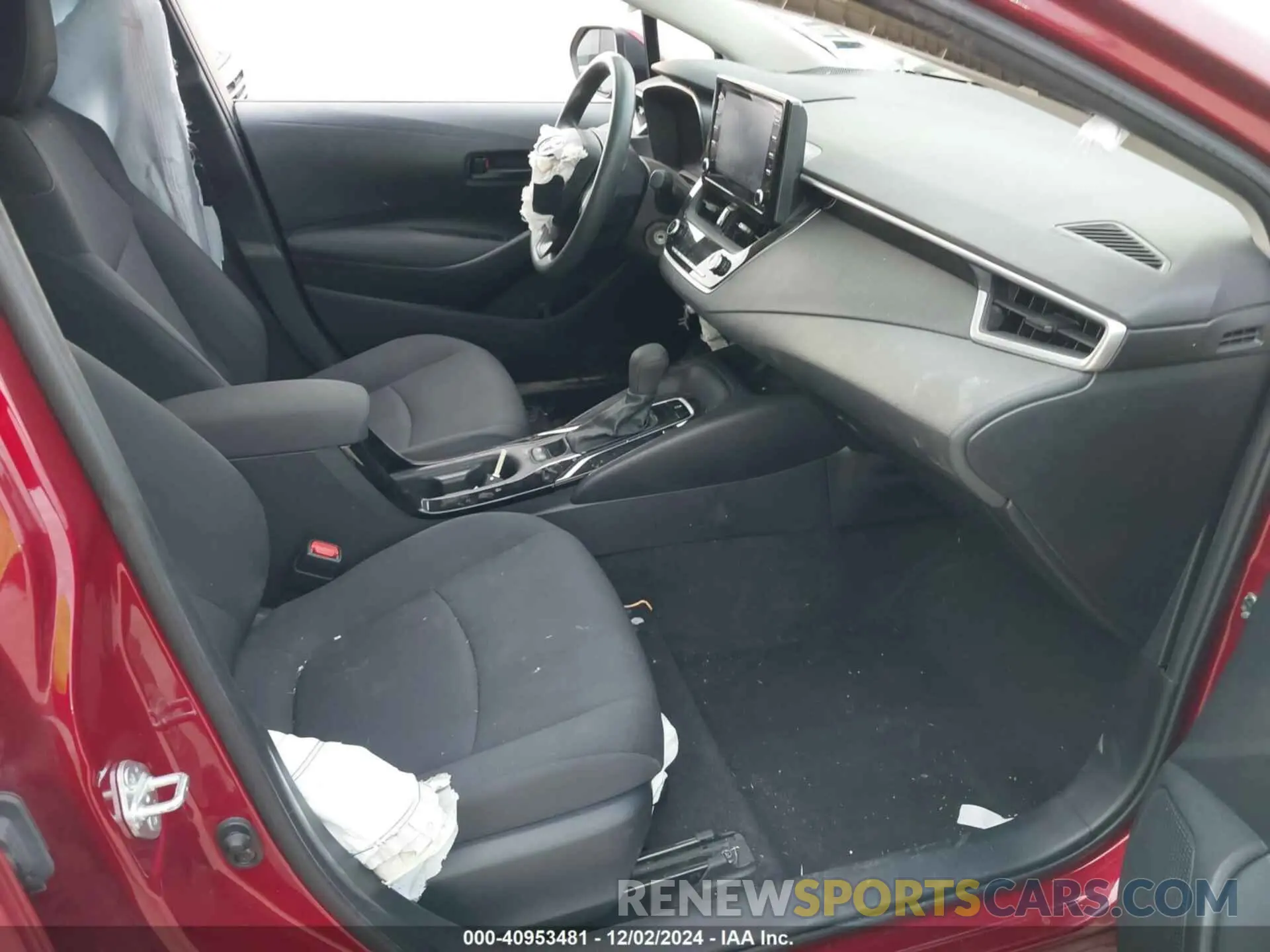 5 fotografías del automóvil dañado 5YFEPMAE8NP333109 TOYOTA COROLLA 2022