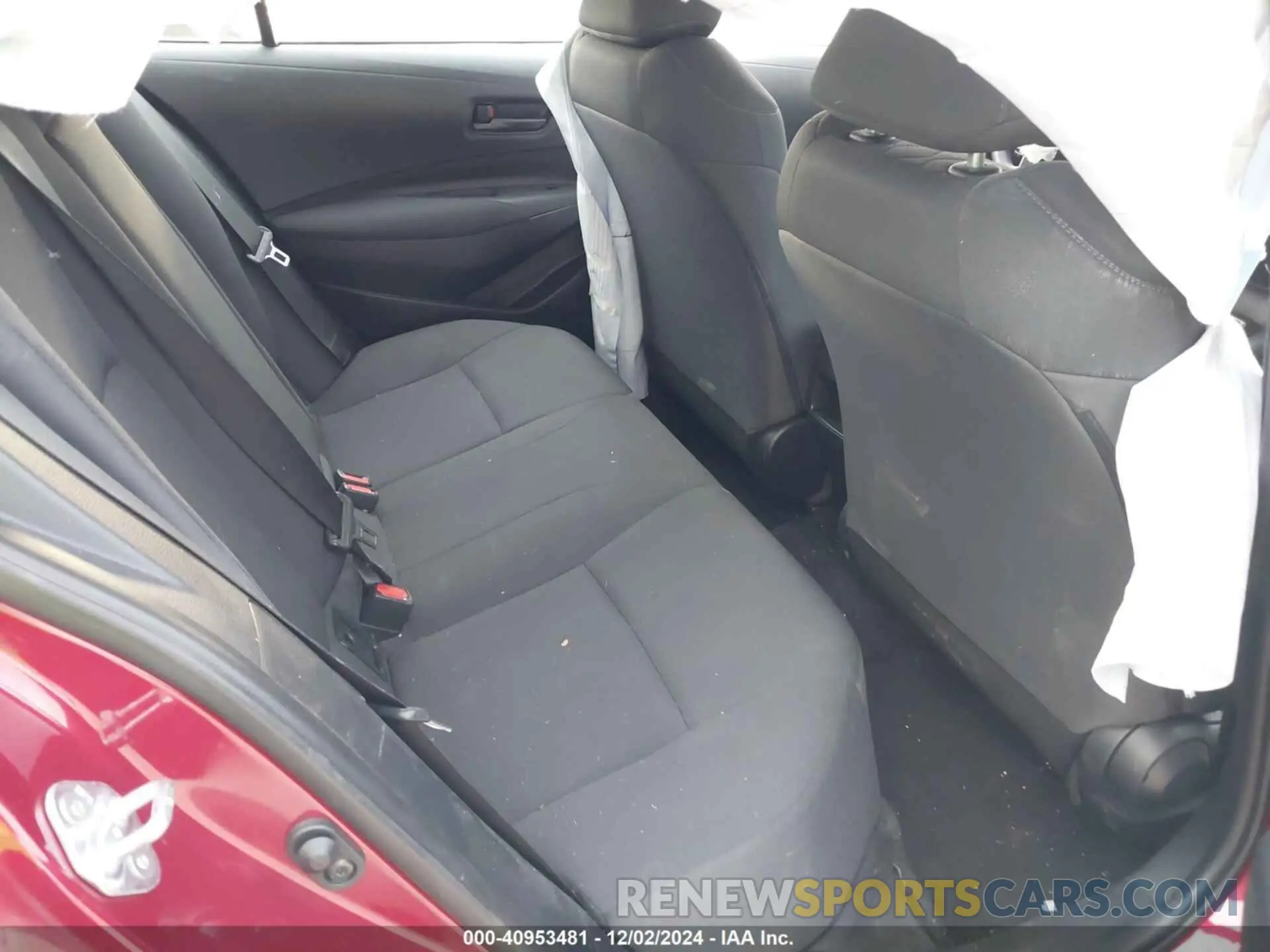 8 fotografías del automóvil dañado 5YFEPMAE8NP333109 TOYOTA COROLLA 2022