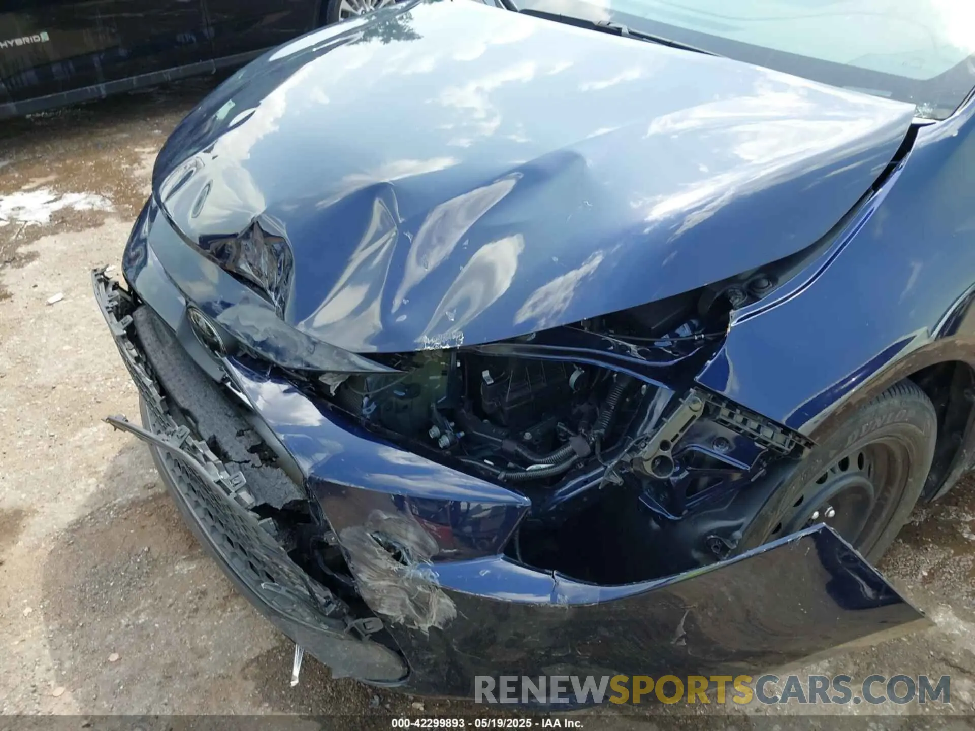 6 fotografías del automóvil dañado 5YFEPMAE8NP338262 TOYOTA COROLLA 2022